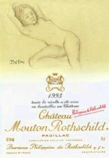 The offending Balthus 1993 label