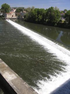weir and lock