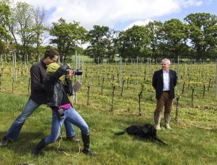 Gusbourne Founder, Andrew Weeber and Hamish